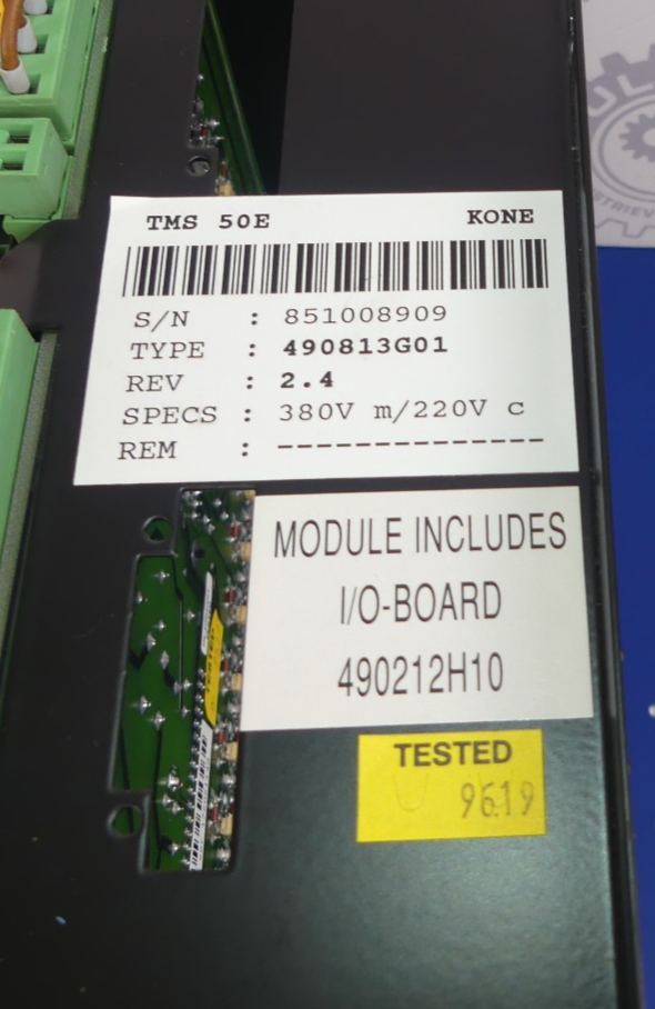 KONE MICKROCOMPUTER 375 TMS50E 490813G01