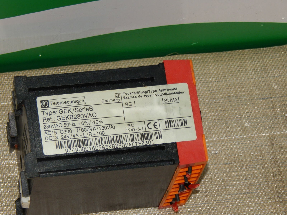  Telemecanique Preventa GEK SeriesB  GEK/SerieB GEKB230VAC 
