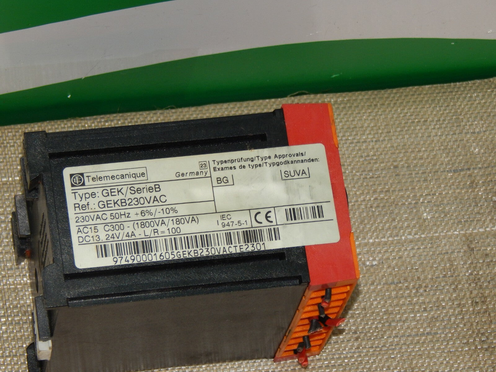  Telemecanique Preventa GEK SeriesB  GEK/SerieB GEKB230VAC 