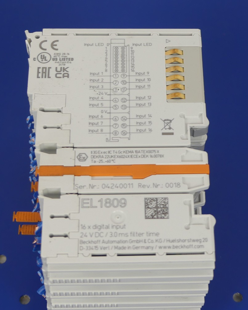 6x BECKHOFF EL1809