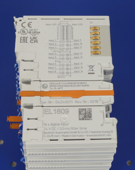 6x BECKHOFF EL1809