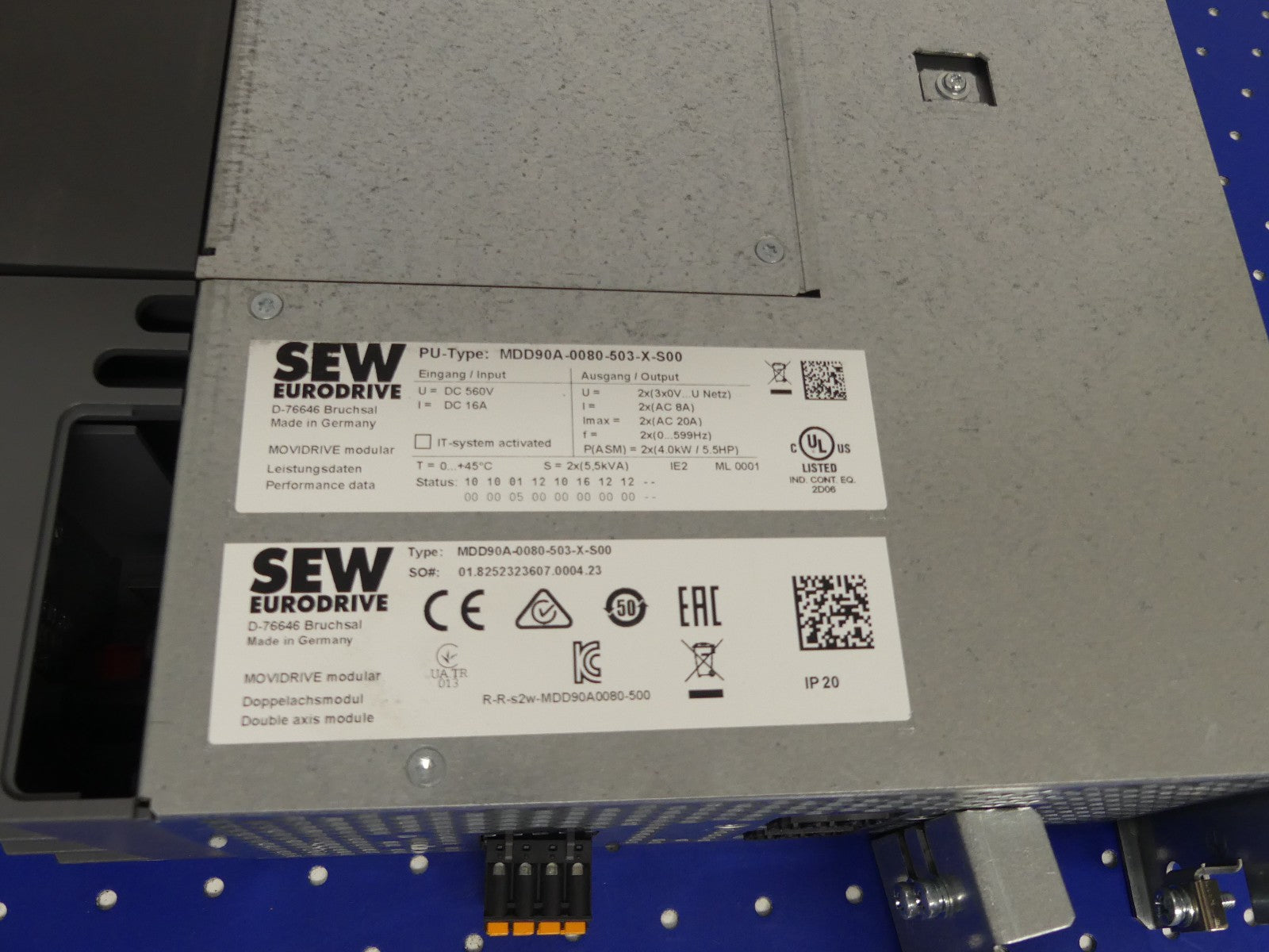 SEW-Eurodrive Movidrive MDD90A-0080-503-X-S00 MIT CSS21A/CSS21A