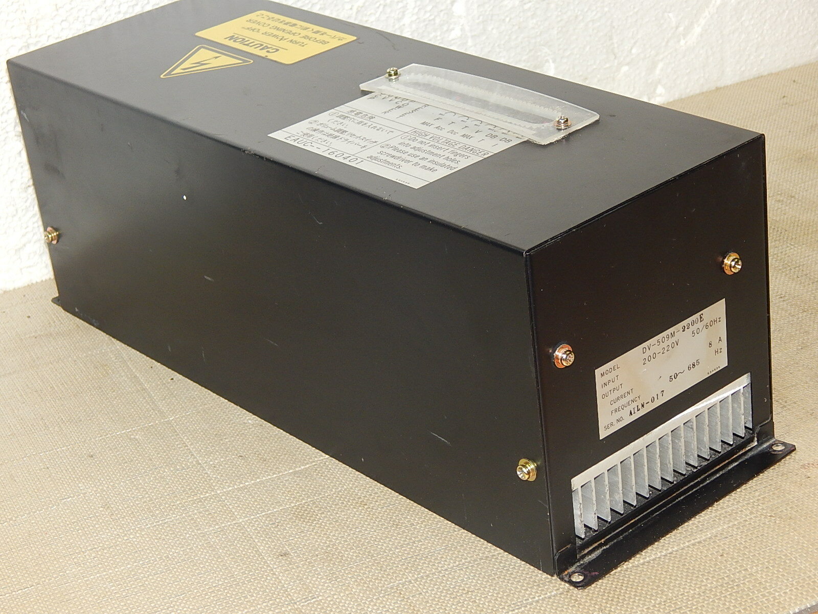 DISCO Principal  Spindele  Frequency Converter DV-509M-2200E used 
