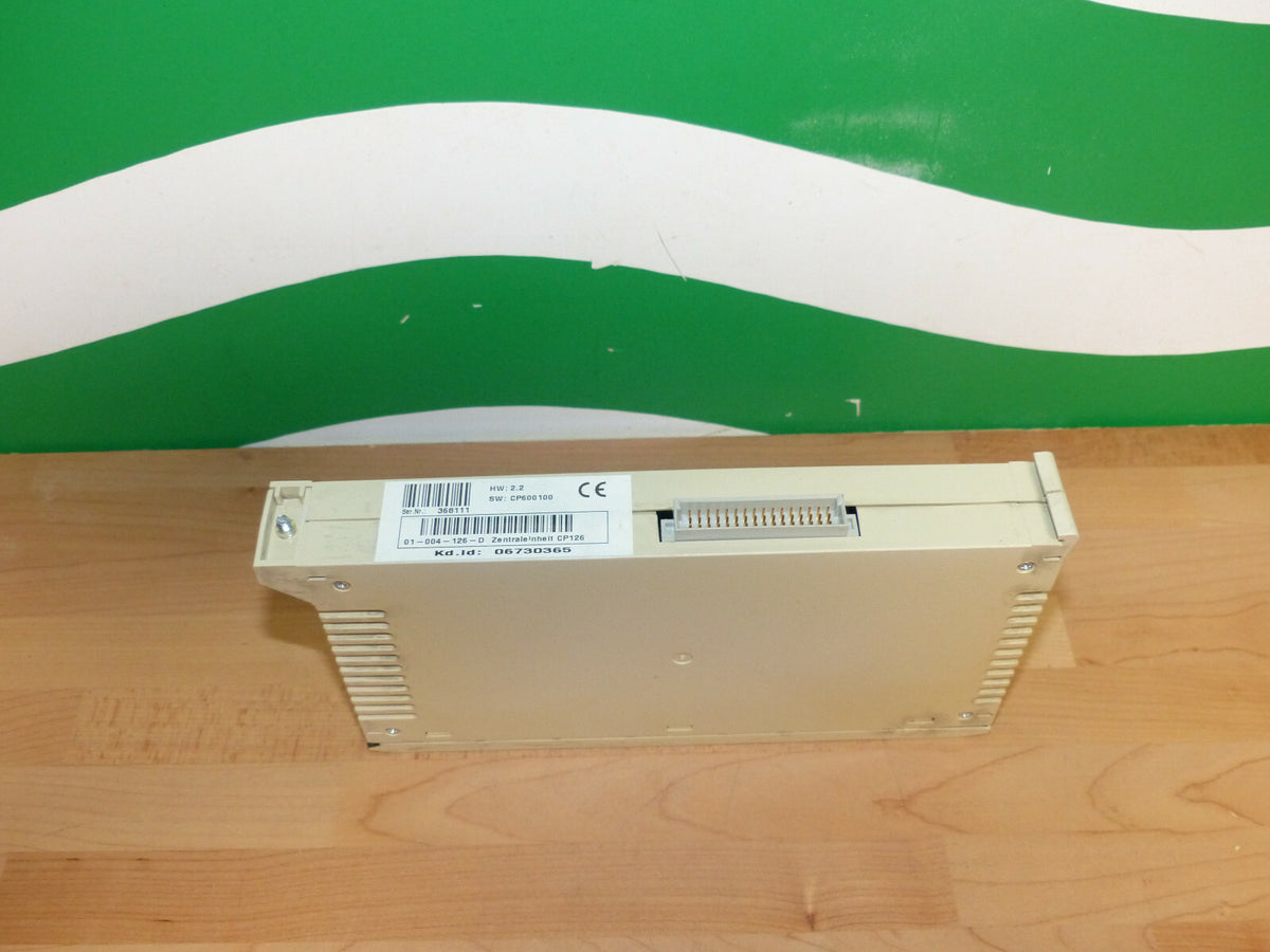 MANNESMANN DEMAG I SIGMATEK ETEK I Zentraleinheit CP126 I Kd. 06730365 I HW: 2.2