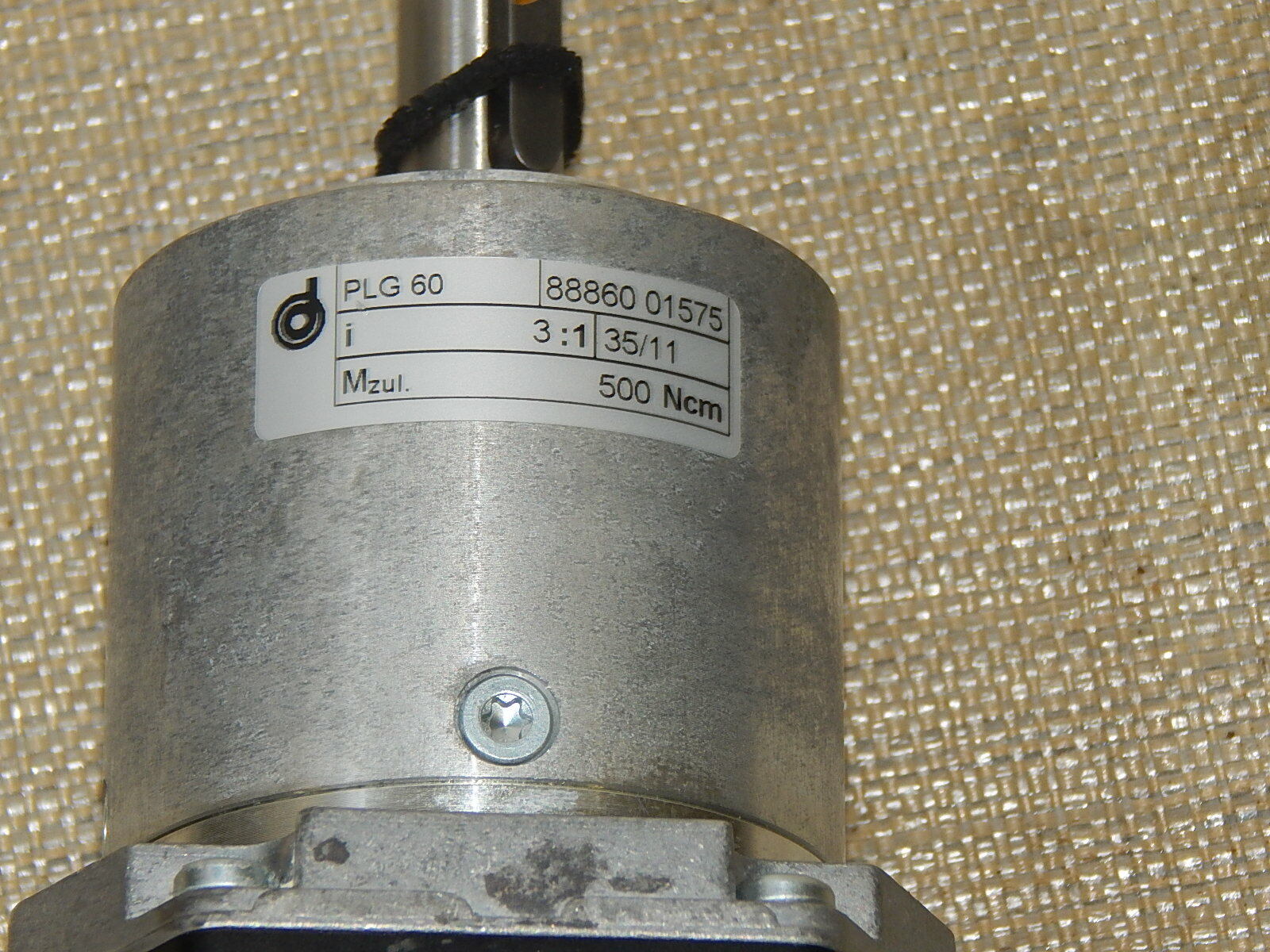  Dunkermotor BG 75x25 EC mit Getriebe PLG 60 used