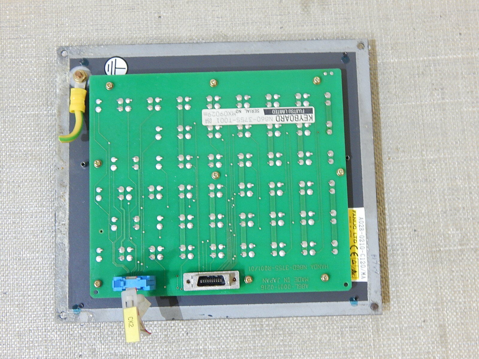  Fanuc Tastatur Einheit A02B-0210-C120 / Ma,  Used