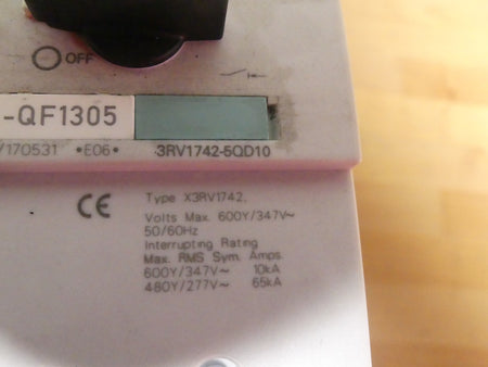 Siemens Sirius Leistungsschalter  3RV1742-5QD10 Neue onhepankung