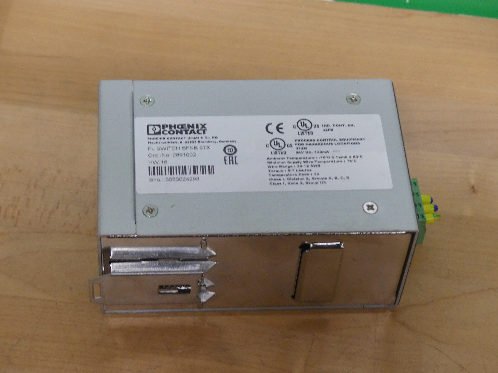 Phoenix Contact FL SWITCH SFNB 8TX used