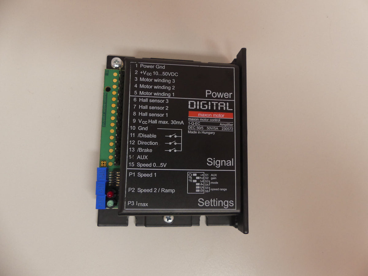 Maxon Motor 1-Q-EC-Amplifier Motor Controller 230572