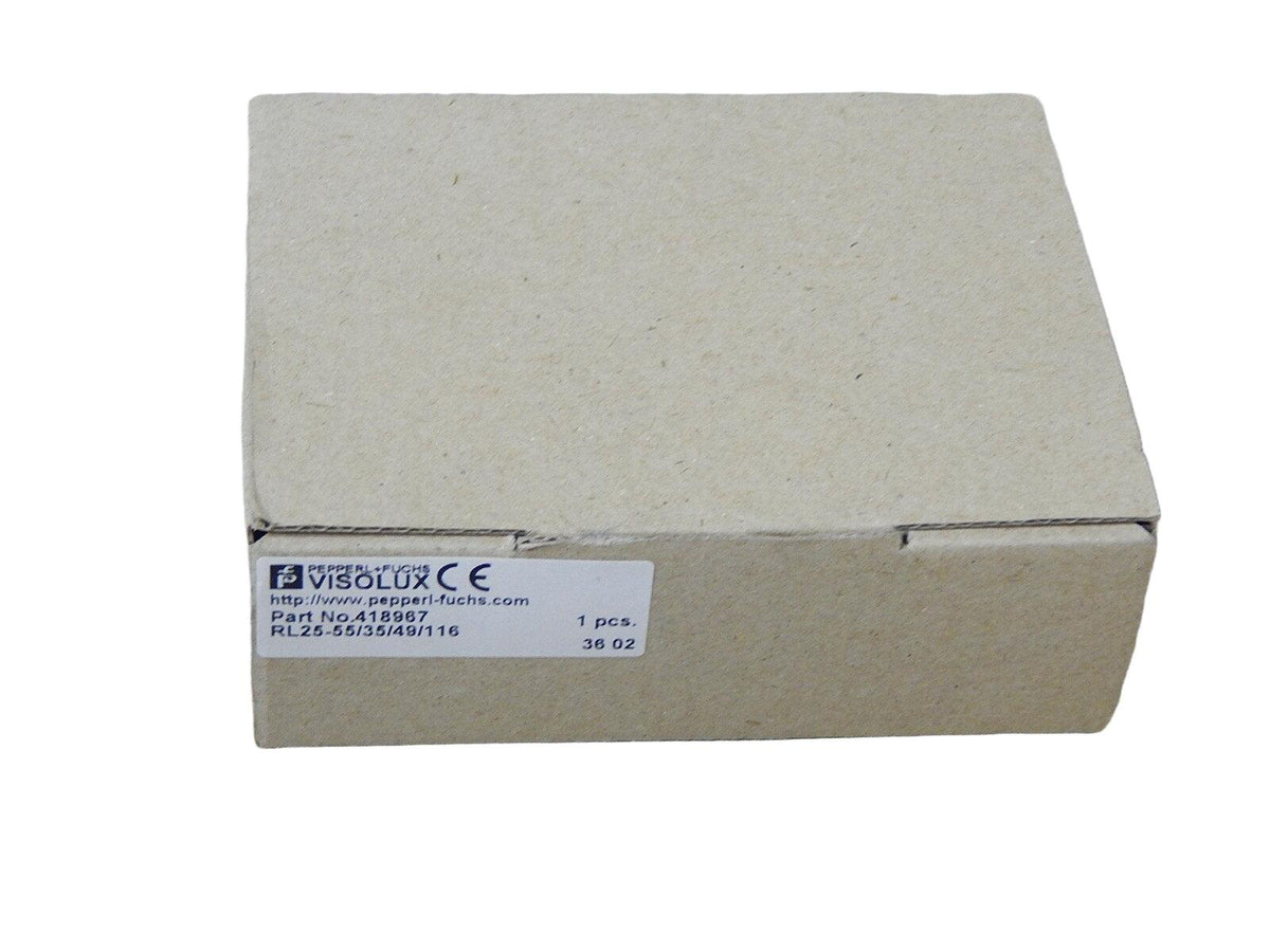 Pepperl + Fuchs Visolux Reflexionslichtschranke,RL25-55/35/49/116,418967 New