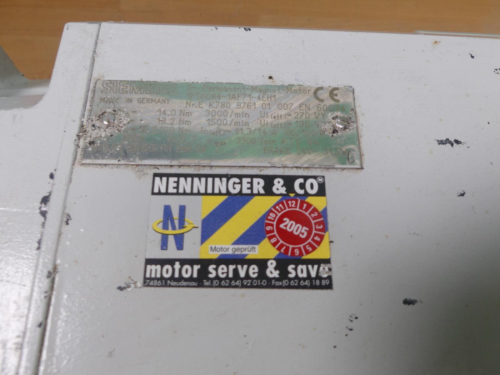 SIEMENS 1FT6084-1AF71-4EH1