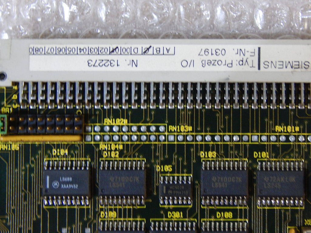 Siemens Trumpf 132273 G34901-A1015 Prozess I/O E-Stand: C01 Used