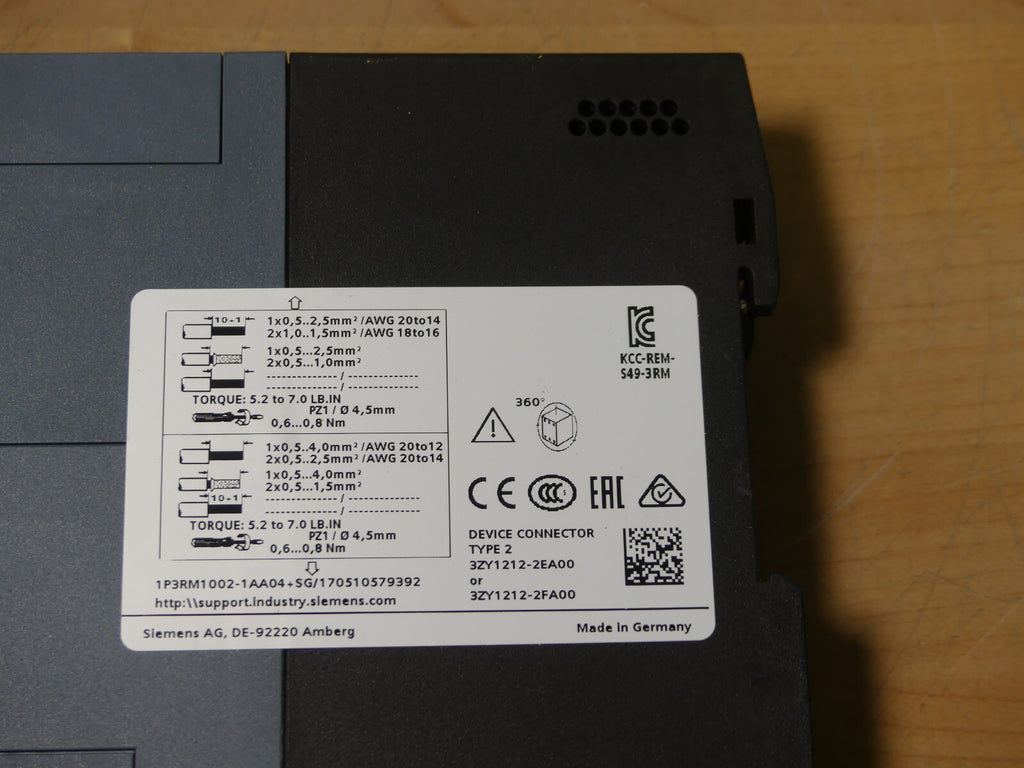 Siemens Sirius Motorstarter 3RM1002-1AA04