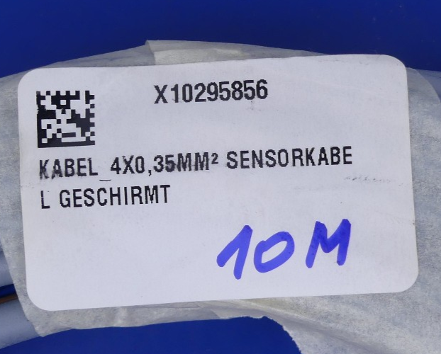 Sensorkabel geschirmt 4x0,35mm² 10m