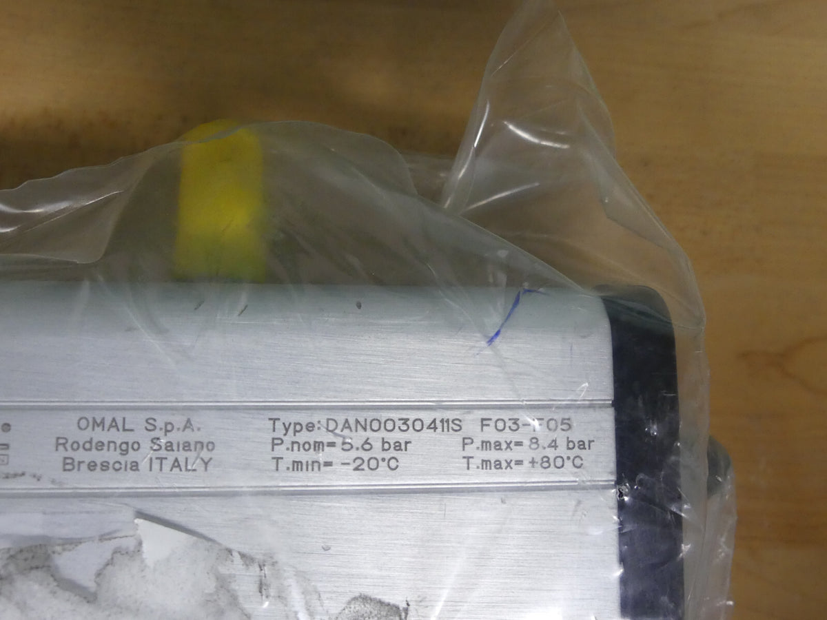 OMAL Richtventil mit pneumatischem Antrieb, DAN0030411S F03-F05