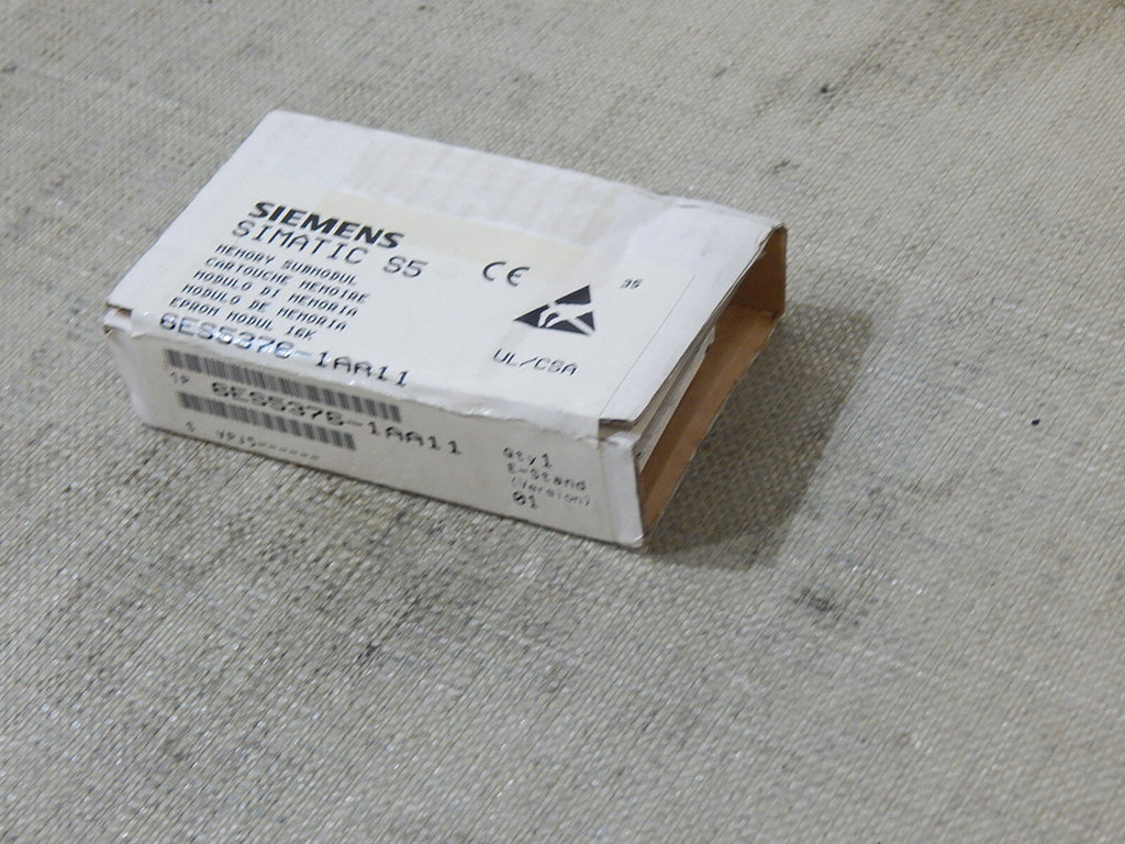 Siemens Simatic S5 6ES5376-1AA11 6ES5 376-1AA11 E:1 