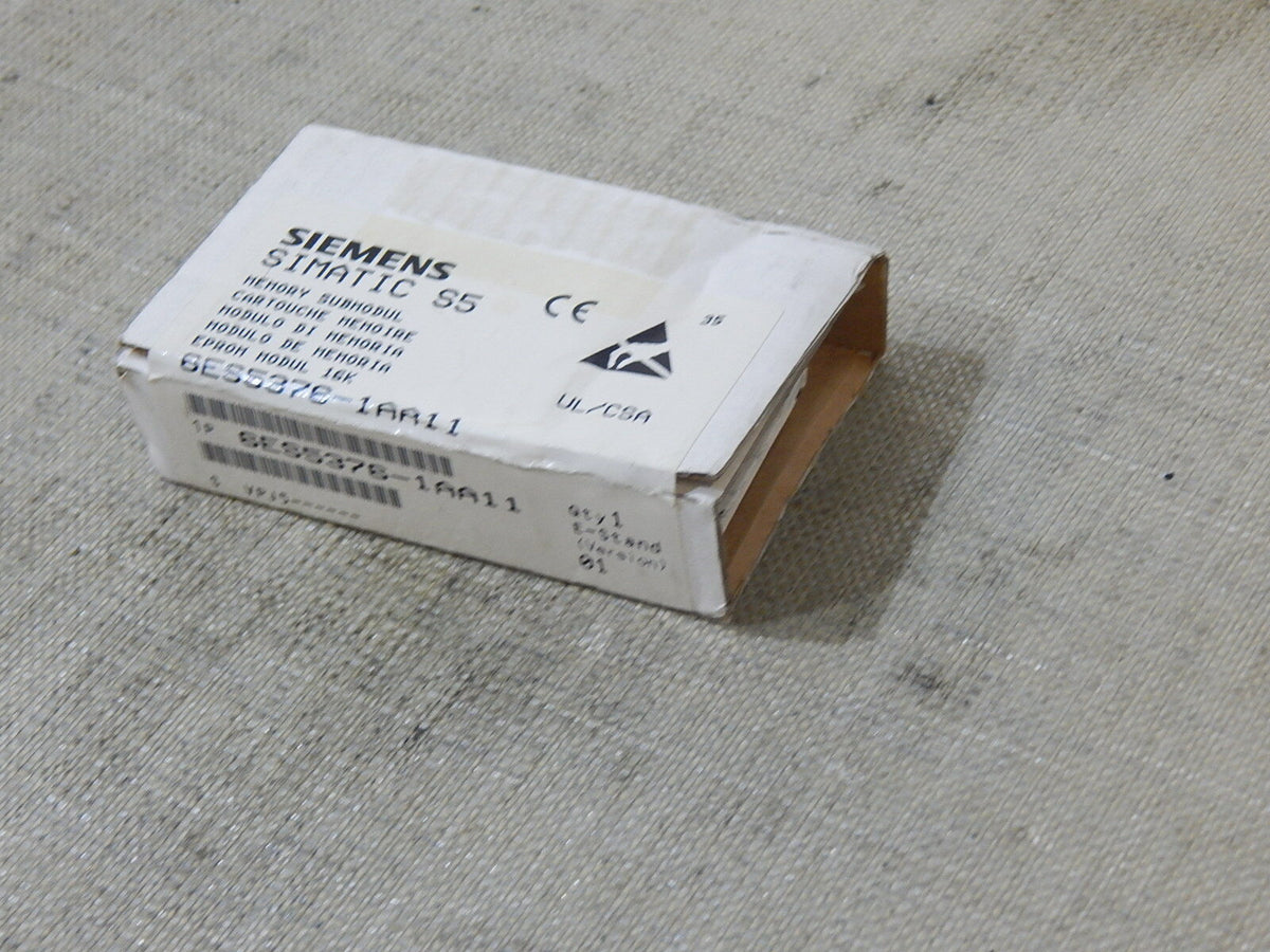 Siemens Simatic S5 6ES5376-1AA11 6ES5 376-1AA11 E:1 