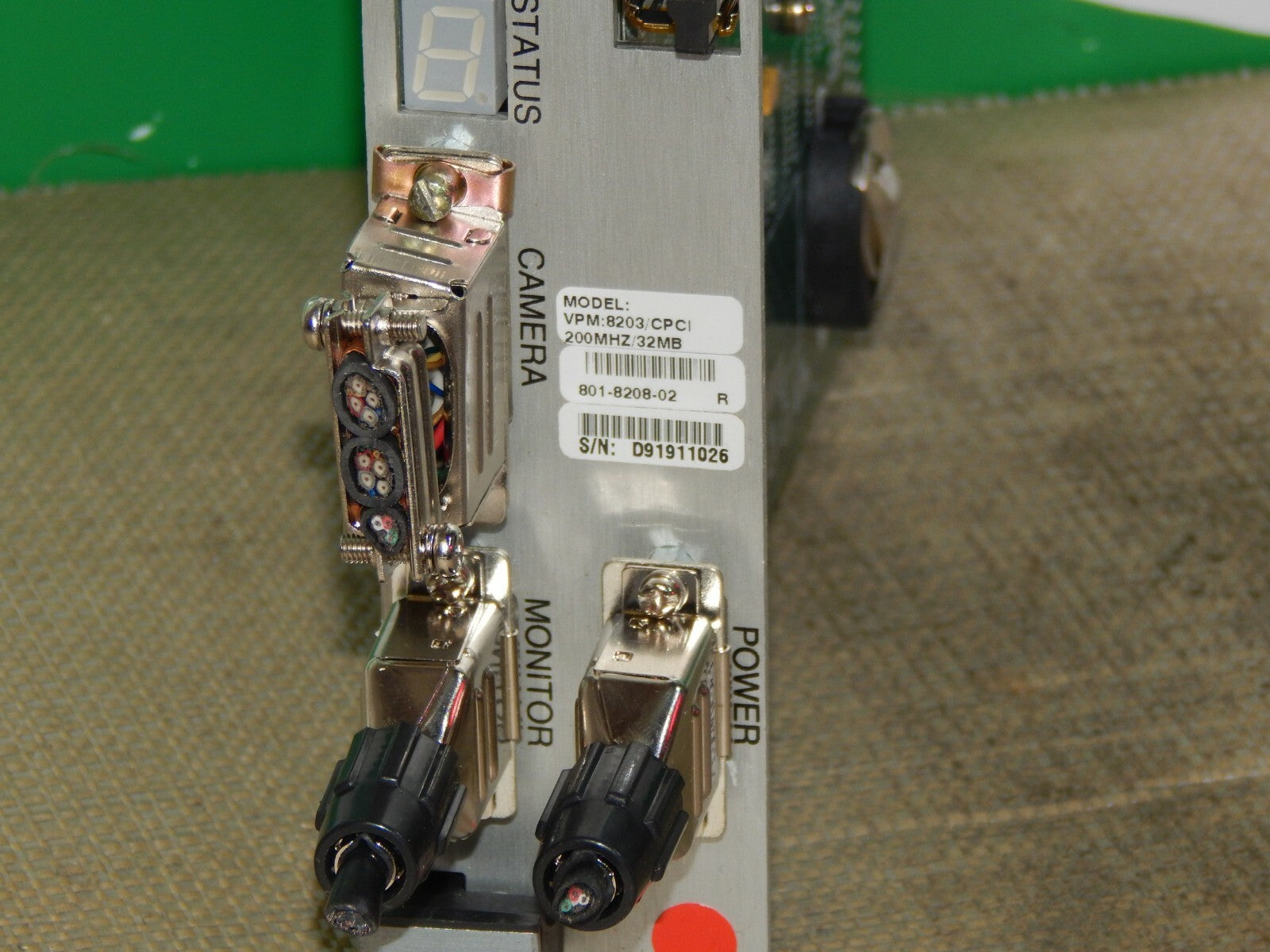 Cognex VPM:8203/CPCI // VPM-8203K2/C-5020 Rev.A