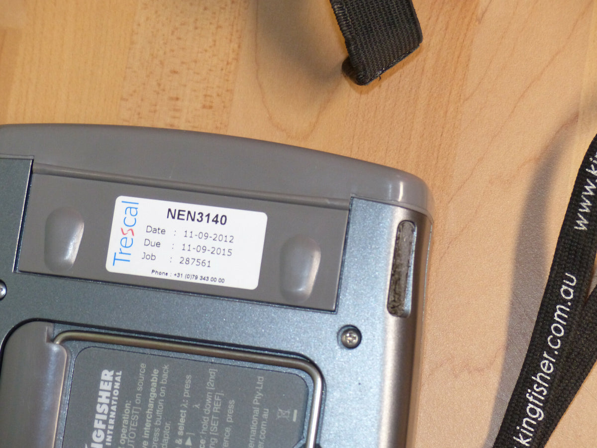 Kingfischer  Optical Power Meter KI 3600  (Trescal NEN3140)