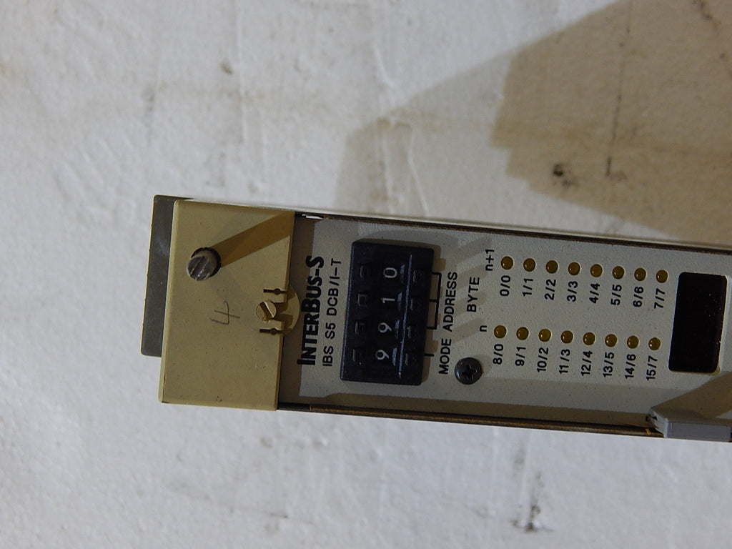Siemens Simatic S5 Phoenix Contact Interbus-S  IBS S5 DCB/I-T /6ES5 491-0LB11