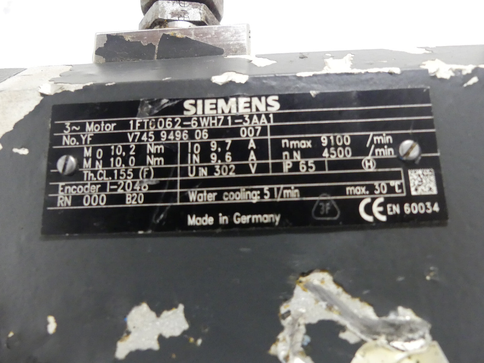 Siemens 1FT6062-6WH71-3AA1