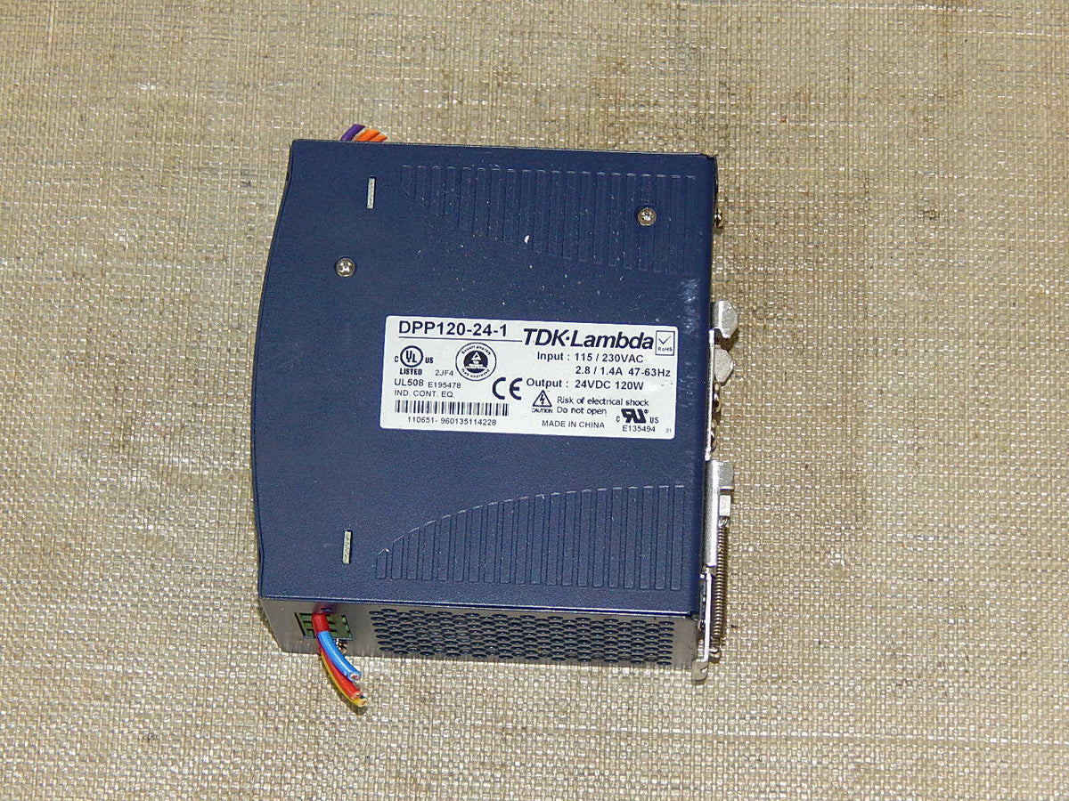  TDK-Lambda DPP-120-24-1 Hutschienen-Netzteil  24 VDC 5A used