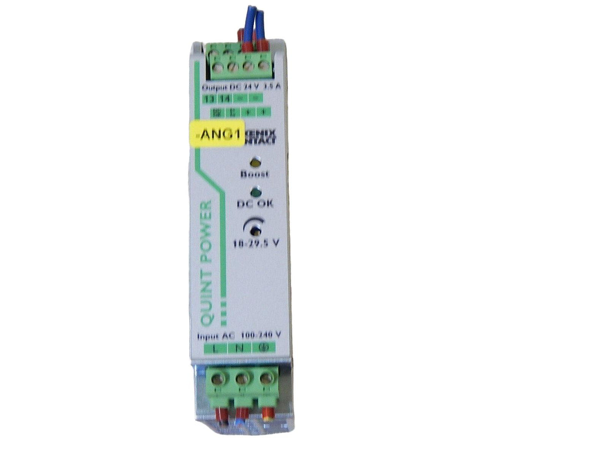 Phoenix Contact 2866747 QUINT-PS/1AC/24DC/ 3.5 POWER SUPPLY Used