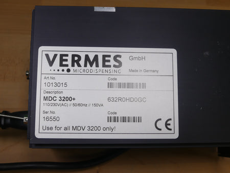VERMES MDC 3200+  MDS 3000 Series microdispensing