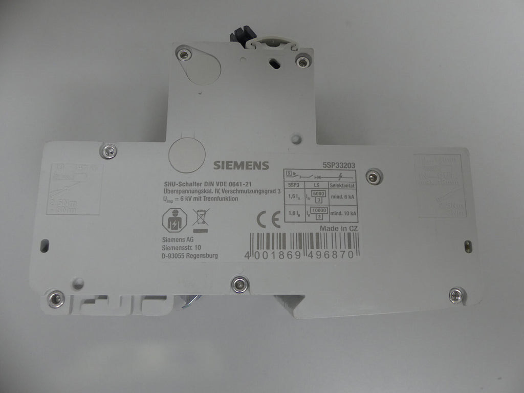 Siemens  5SP33203 Shu Schalter
