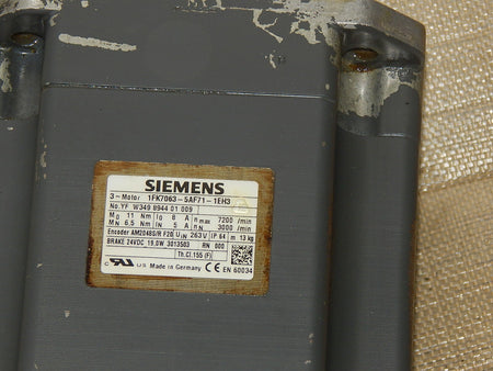  Siemens  Servomotor 1FK7063-5AF71-1EH3 ohne anschluss deckel  s.Bilder