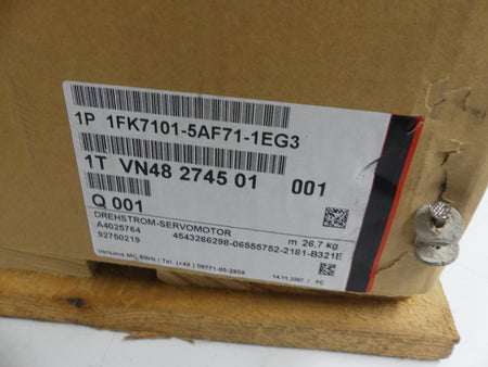 SIEMENS 1FK7101-5AF71-1EG3