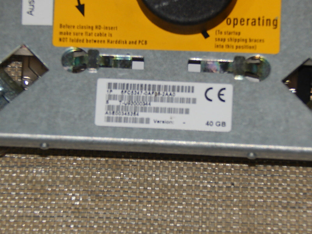  Siemens 6FC5247-0AF08-2AA0 Festplatte 40GB  used