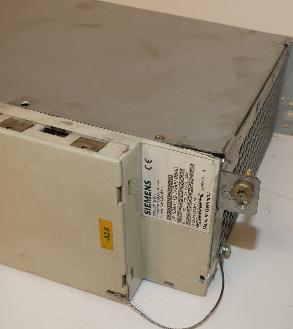 SIEMENS Simodrive 6SN1112-1AB00-0BA0 leicht beschädgit s.Bilder