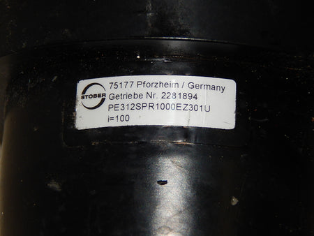  Stöber Servomotor  EZ301UDAAQ0P040 + Getriebe.PE312SPR1000EZ301U.i=100