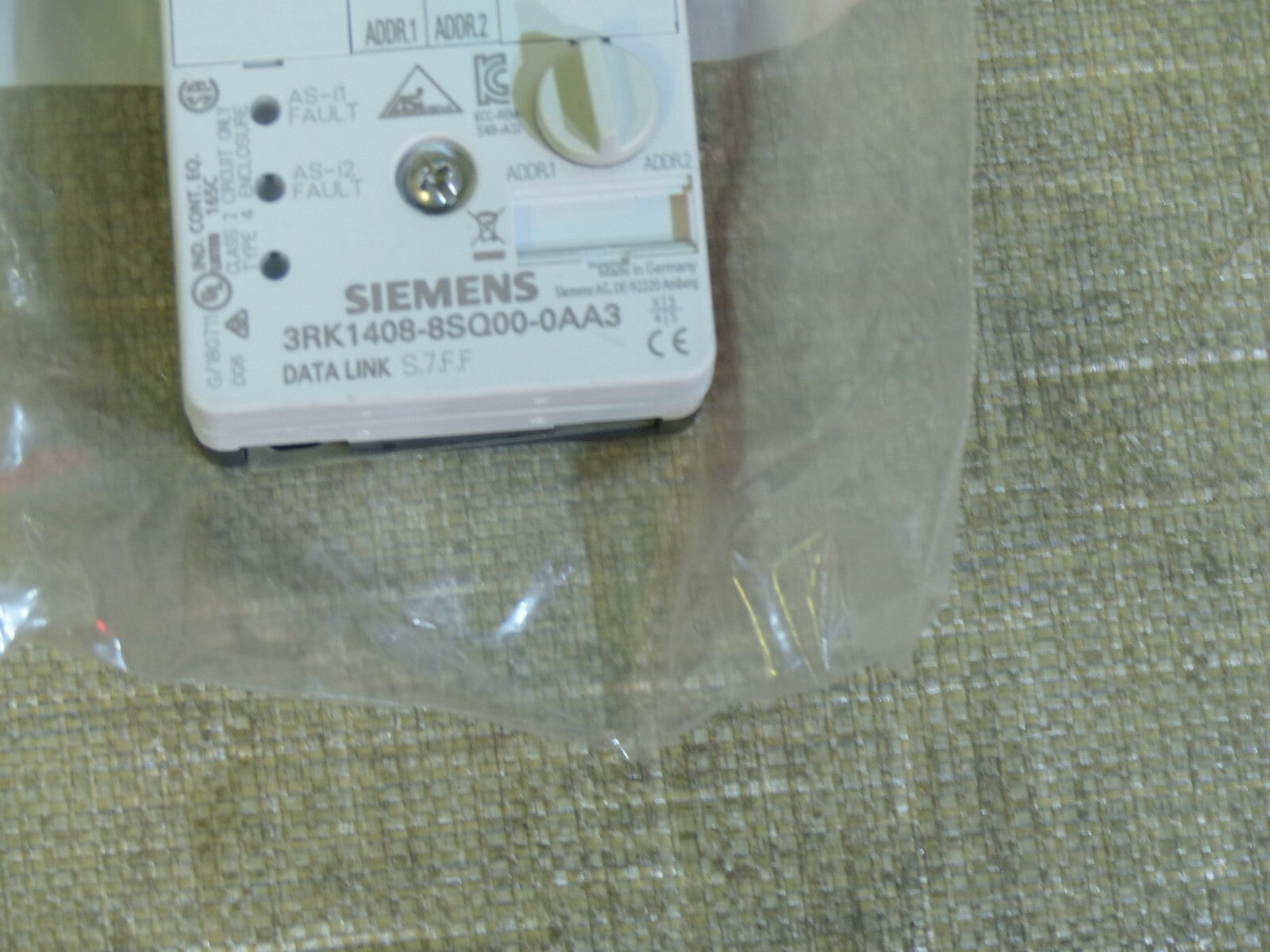  Siemens AS-I Datenkoppler  3RK1408-8SQ00-0AA3  Neuwertig  