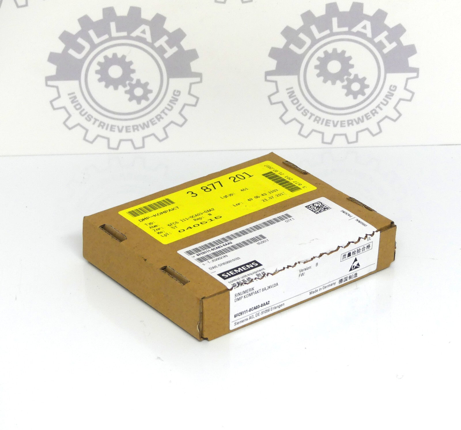 Siemens 6FC5111-0CA03-0AA2