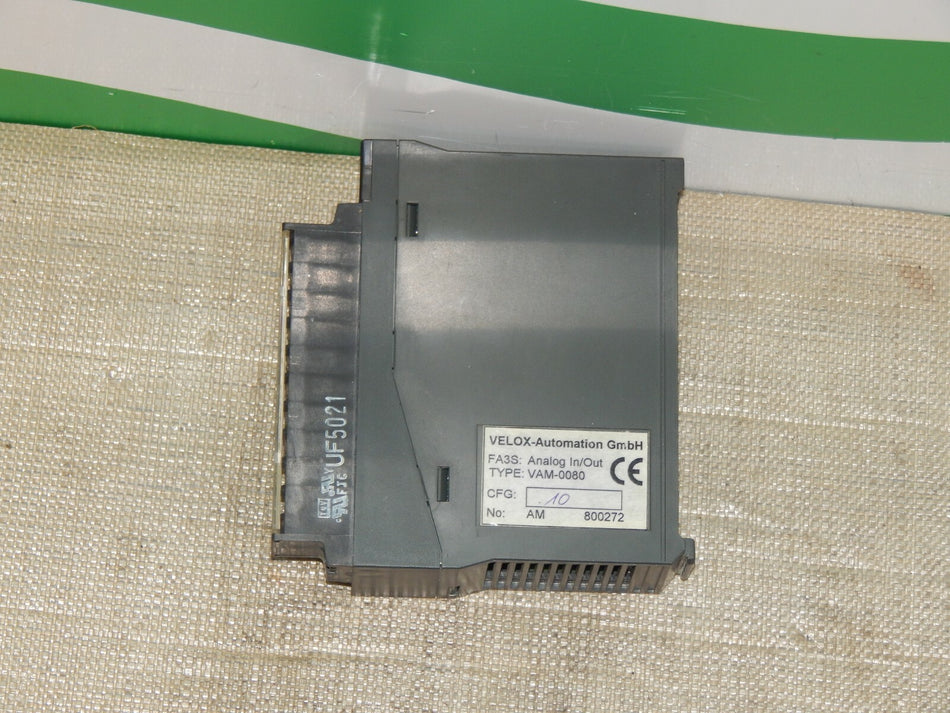 VELOX-Automation Analog In/Out  VAM-0080 VAM0080 used