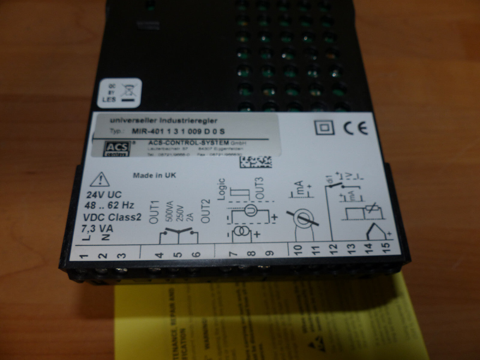 ACS-Control System MIR-401131009D0S s.Bilder