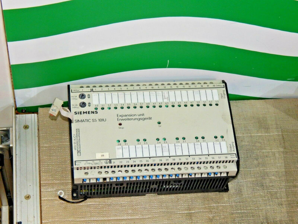  Siemens Simatic S5-101U 6ES5101-8UC11 Erweiterungsgerät 6ES5 101-8UC11 used