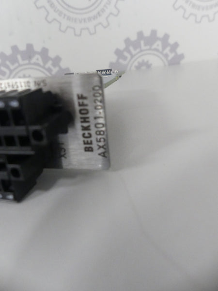 Beckhoff AX5801-0200