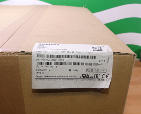 SIEMENS  6SL3000-0DE21-6AA0 3-Phasen HFD Netzdrossel