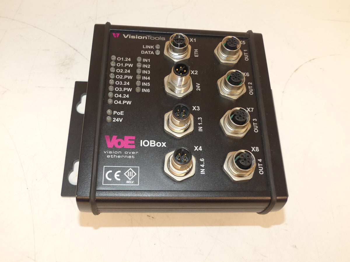 VisionTools VOE IOBox Ethernet Switch Industrieller Ethernet-Switch 09V0002B