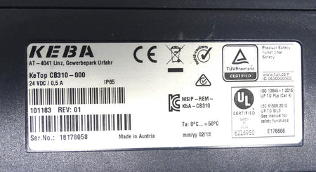 Keba CB310-000
