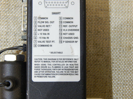 Emcore Brooks 5866  Pressure Controller  5866 RT Series Used