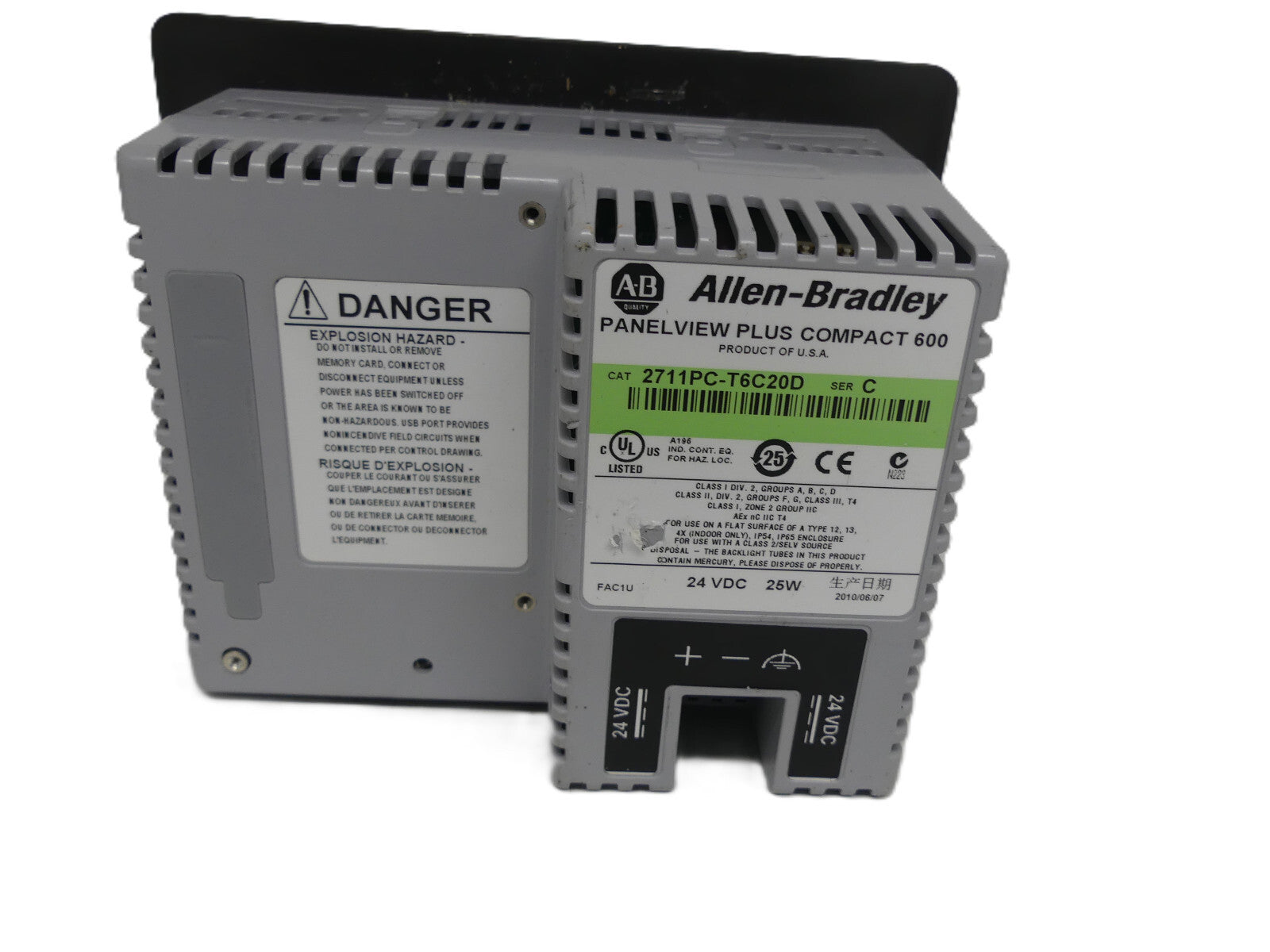 Allen-Bradley  2711PC-T6C20D PANELIEW PLUS COMPACT 600