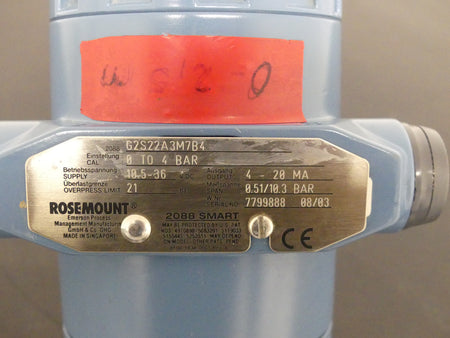 ROSEMOUNT G2S22A3M7BA used s.Bilder