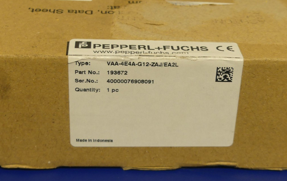PEPPERL+FUCHS  VAA-4E4A-G12-ZAJ/EA2L