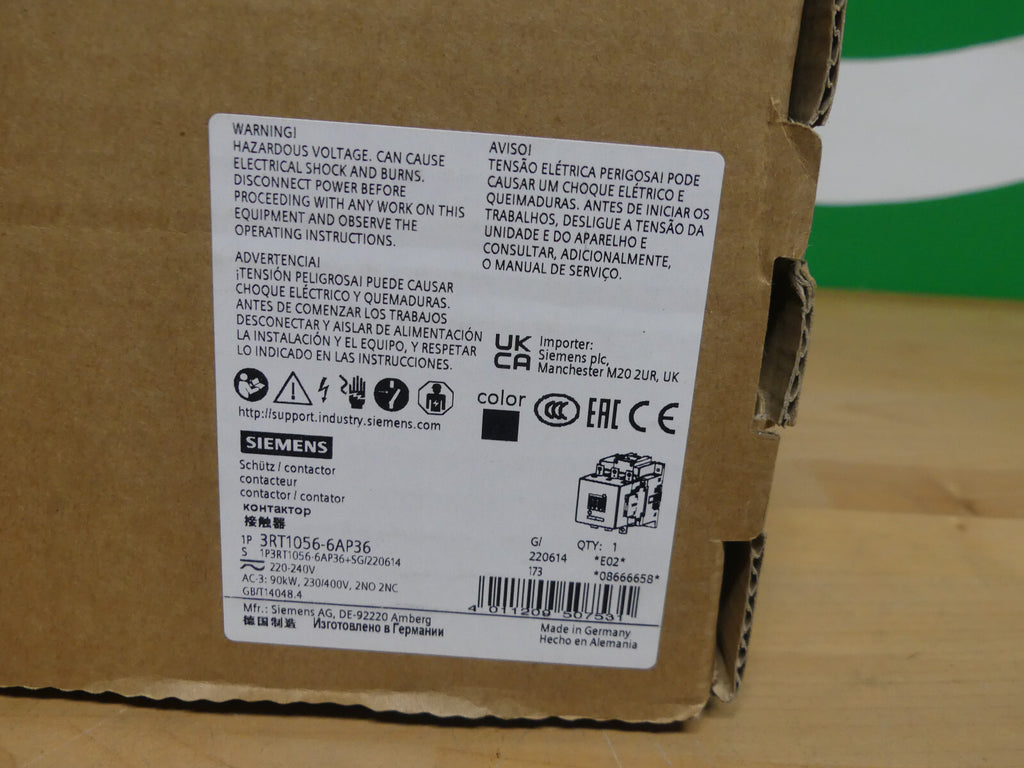 Siemens  Sirius 3RT1056-6AP36 / 3RT 1056-6AP36