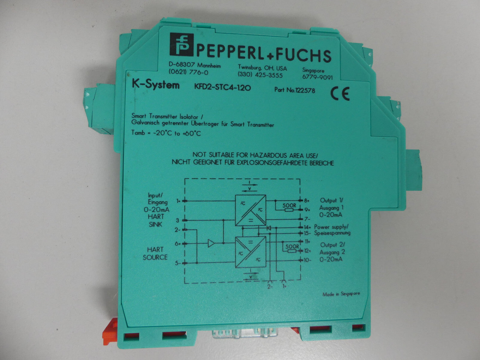Pepperl+Fuchs KFD2-STC4-120 122578