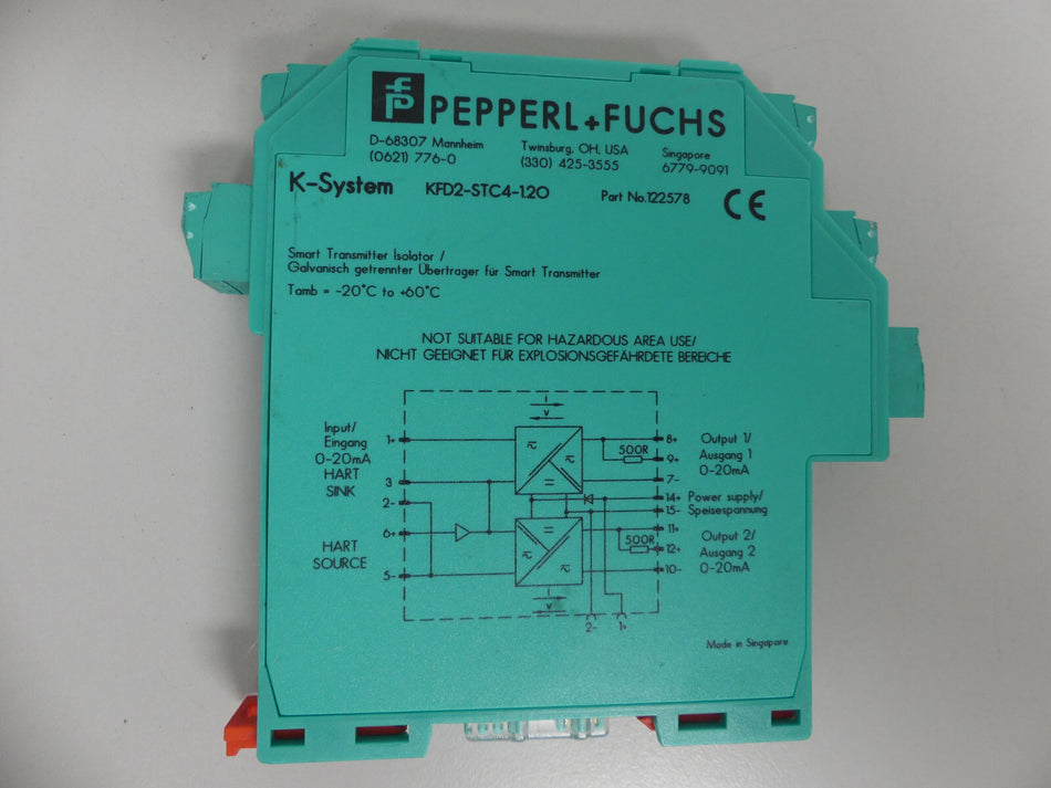 Pepperl+Fuchs KFD2-STC4-120 122578